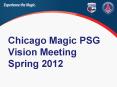Chicago Magic PSG Vision Meeting Spring 2012 PowerPoint PPT Presentation