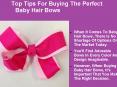 Top Tips For Buying The Perfect Baby Hair Bows