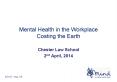 Mental Health in the Workplace Costing the Earth PowerPoint PPT Presentation
