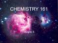 CHEMISTRY 161 PowerPoint PPT Presentation