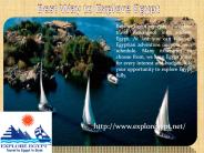 Best Way to Explore Egypt