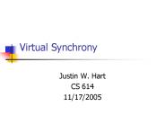 Virtual Synchrony PowerPoint PPT Presentation