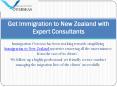 Apply Immigration to New Zealand with Experts PowerPoint PPT Presentation