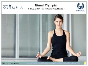 Nirmal Olympia, Residential Project in Mulund West Mumbai