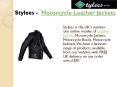 Leather Jackets for Men - stylees PowerPoint PPT Presentation