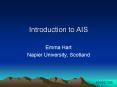 Introduction to AIS PowerPoint PPT Presentation