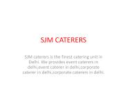 Corporate Catering In Delhi
