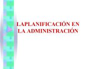 LAPLANIFICACI