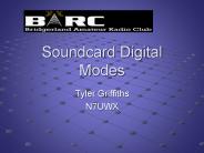 Soundcard Digital Modes