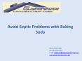 Avoid Septic Problems with Baking Soda PowerPoint PPT Presentation