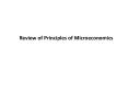 Review of Principles of Microeconomics PowerPoint PPT Presentation