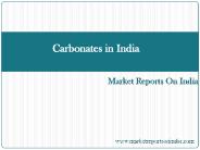 Carbonates in India