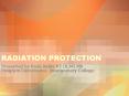 RADIATION PROTECTION PowerPoint PPT Presentation