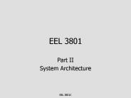 EEL 3801