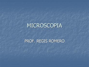 MICROSCOPIA