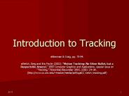 Introduction to Tracking