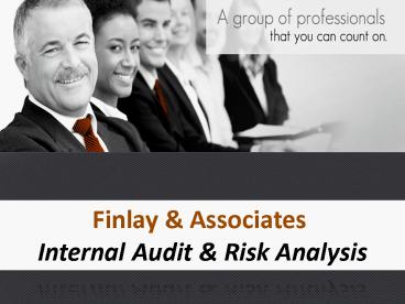 Finlay & Associates Internal Audit & Risk Analysis