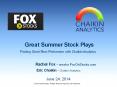Rachel Fox: Short-Term Trading Tips and Strategies with Chaikin Analytics PowerPoint PPT Presentation
