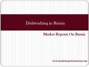 Dishwashing in Russia