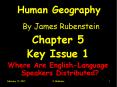 Human Geography By James Rubenstein PowerPoint PPT Presentation