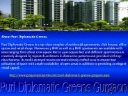 Puri Diplomatic Greens Gurgaon