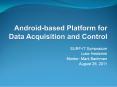 Android-based Platform for Data Acquisition and Control PowerPoint PPT Presentation