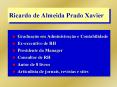 Ricardo de Almeida Prado Xavier PowerPoint PPT Presentation