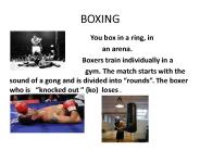 BOXING