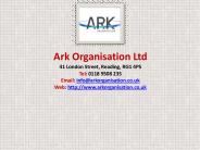 Ark Organisation Ltd Reading - Sales Programme