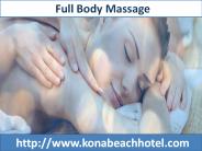 Full Body Massage a Pain Relief Therapy