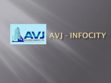AVJ Group Launched AVJ Info City In Noida Extension