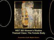 WST 383 Women