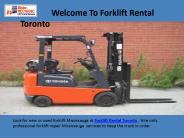 Welcome To Forklift Rental