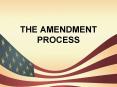 THE AMENDMENT PROCESS PowerPoint PPT Presentation