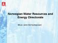 Norwegian Water Resources and Energy Directorate PowerPoint PPT Presentation