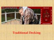 Traditional Decking