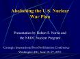 Abolishing the U.S. Nuclear War Plan PowerPoint PPT Presentation