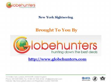 New York Sightseeing