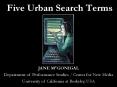 Five Urban Search Terms PowerPoint PPT Presentation