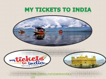 Cheap tickets to India from US