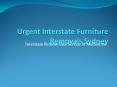 Urgent Interstate Furniture Removals Sydney PowerPoint PPT Presentation