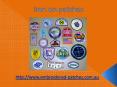 embroidered patches, embroidered badges, printed patches, motorcycle patches PowerPoint PPT Presentation