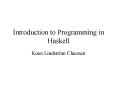 Introduction to Programming in Haskell PowerPoint PPT Presentation