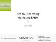 Boston Marketing Farm