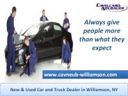 An Used Car Delear - Cavallaro Neubauer Williamson