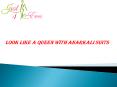 Look like a queen with Anarkali suits PowerPoint PPT Presentation