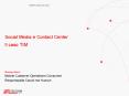 Social Media e Contact Center Il caso TIM PowerPoint PPT Presentation