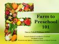 Farm to Preschool 101 PowerPoint PPT Presentation