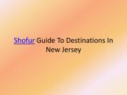 Shofur Guide To Destinations In New Jersey
