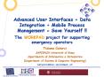 Advanced User Interfaces   Data Integration   Mobile Process Management = Save Yourself !!  The WORKPAD project for supporting emergency operators Mobile Process Management, Integrated Data and Geo-collaboration for Emergency Teams PowerPoint PPT Presentation